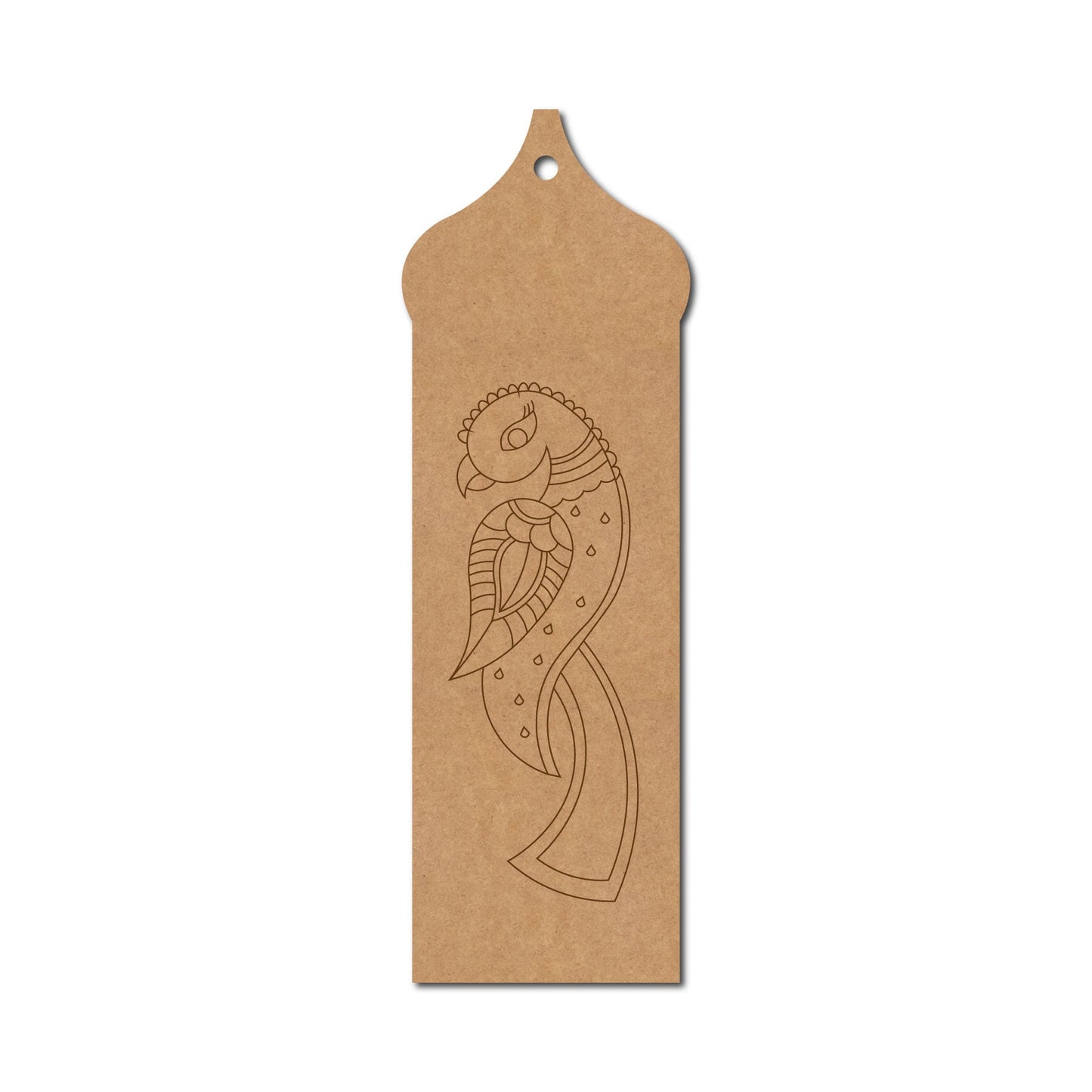 MDF Bookmark – 5 x 1.75 Inch | Pine MDF