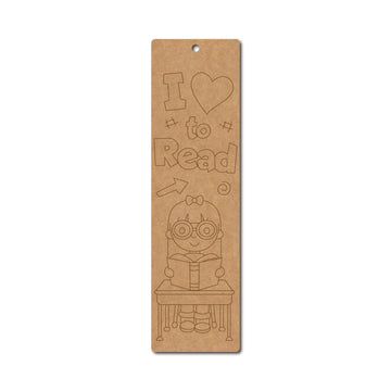 MDF Bookmark – 5 x 1.75 Inch | Pine MDF
