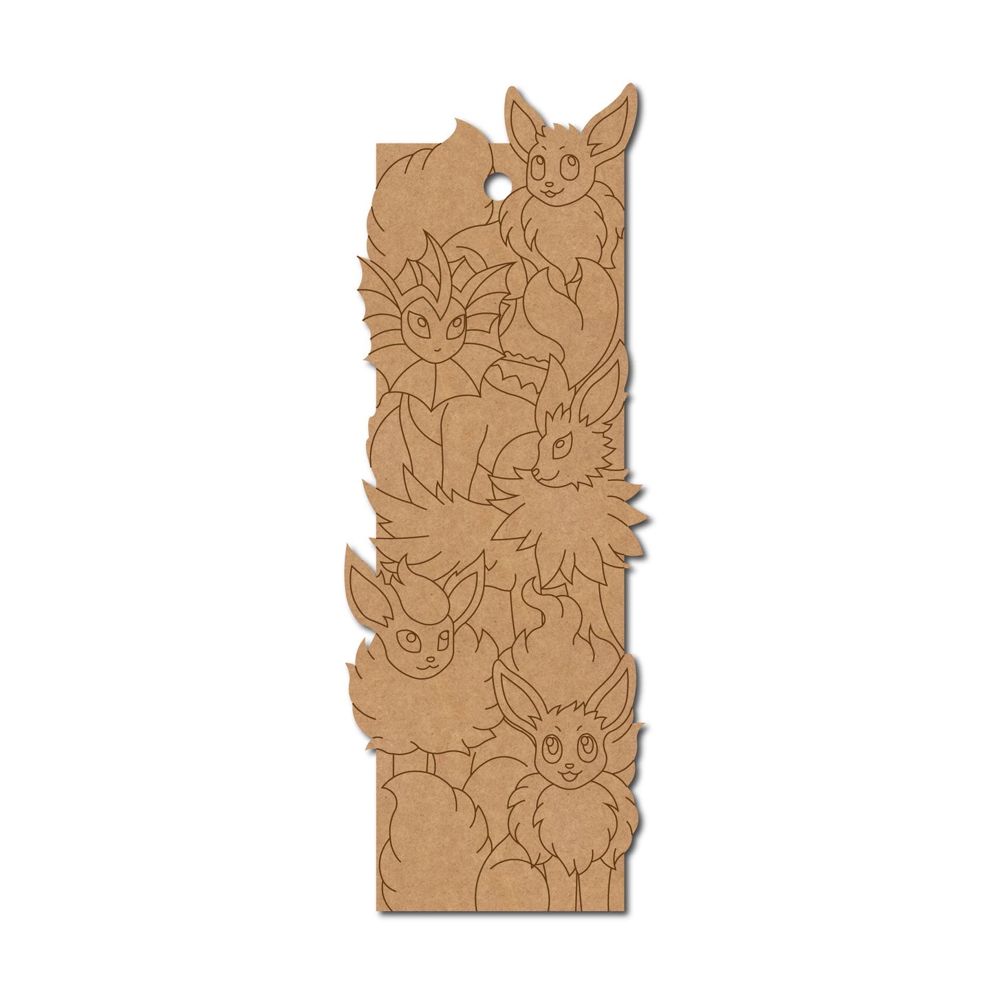 MDF Bookmark – 5 x 1.75 Inch | Pine MDF