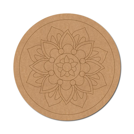 Mandala Pre marked cutout