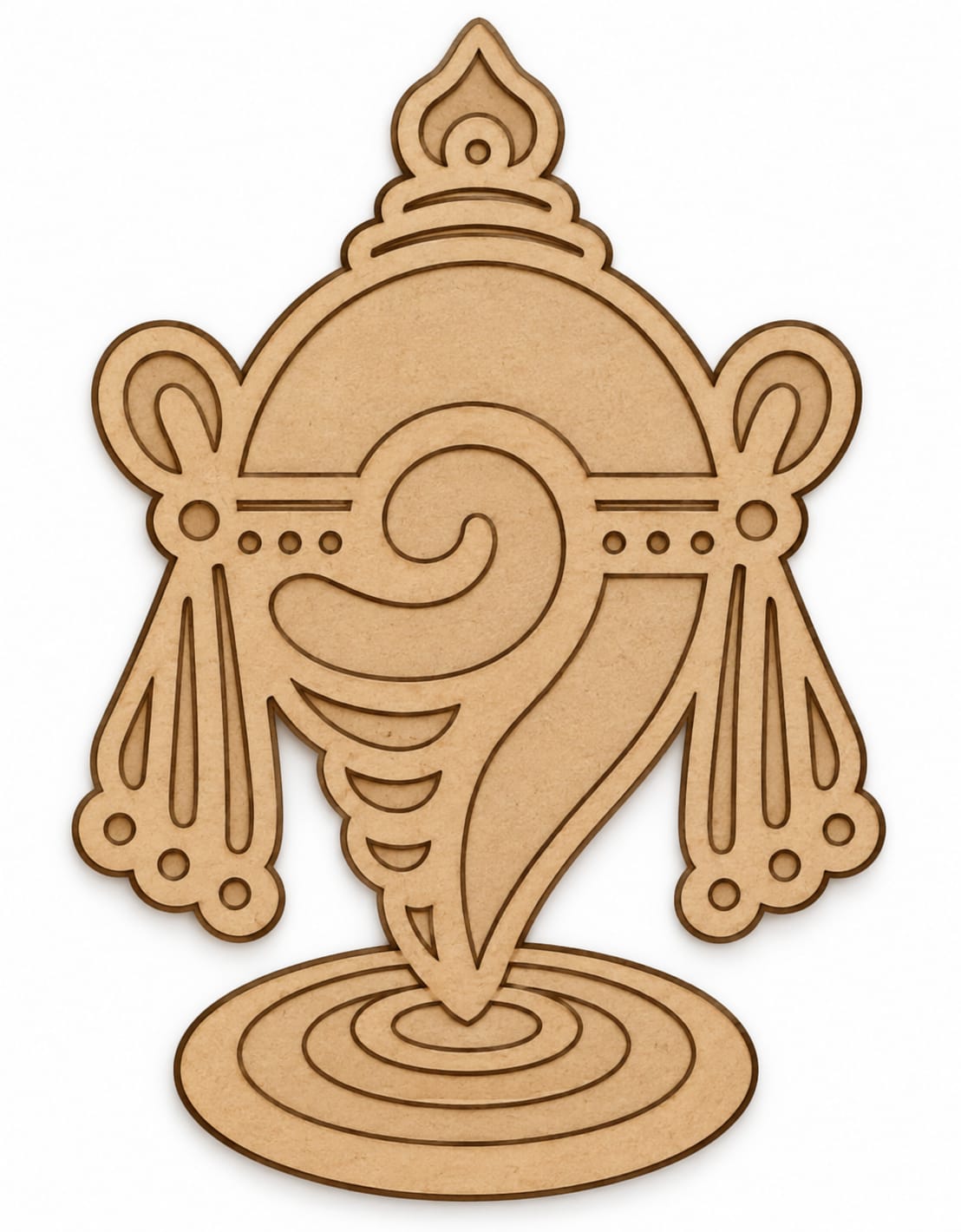 Shankh Vishnuji Symbol Design 14