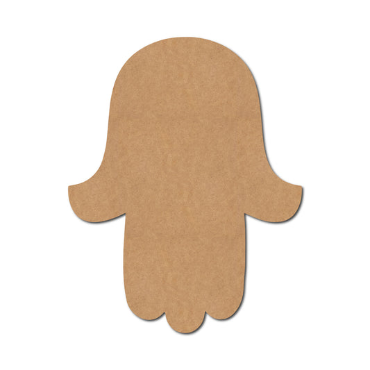 Hamsa Hand pre marked mdf cutout design 16