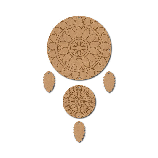 Dream Catcher Mdf Cuutout Design 4