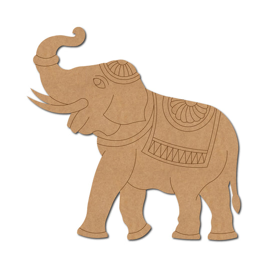 Premarked Rajasthani Elephant Design 8