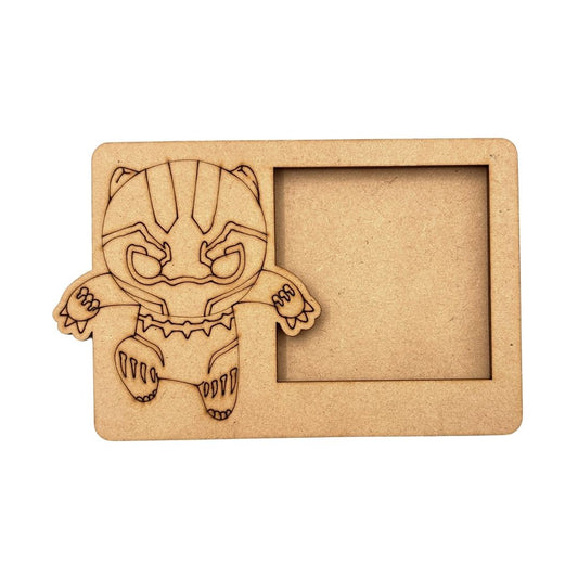 Ninja 3 Layered Premium MDF Photo Frame for DIY Painting & Craft-72