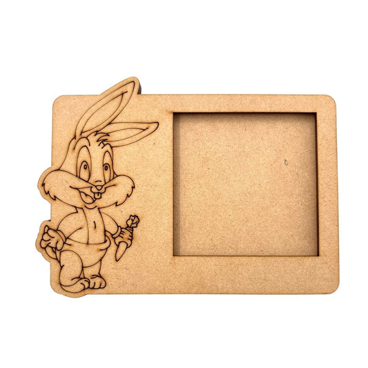 Bugs Bunny Rabbit 3 Layered Premium MDF Photo Frame for DIY Painting & Craft-76