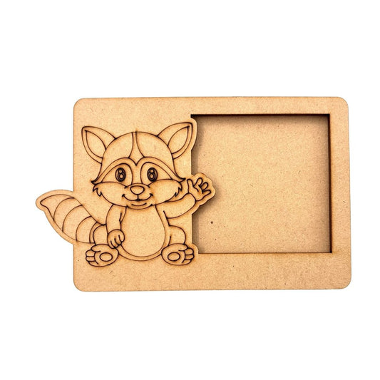 Squirrel 3 Layered Premium MDF Photo Frame for DIY Painting & Craft-71