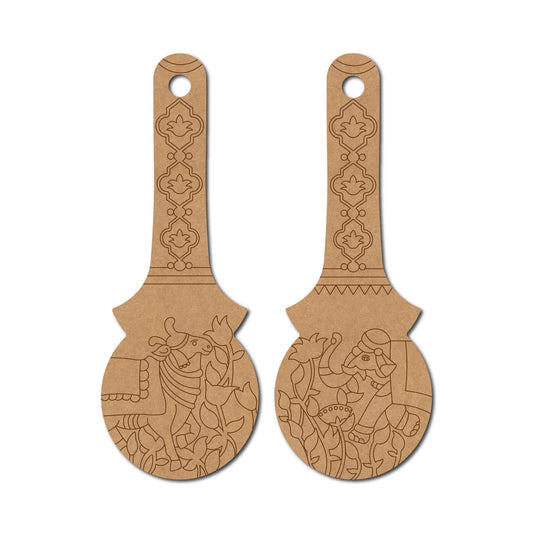 Rajasthani Premarked Mdf Cutouts Design 26