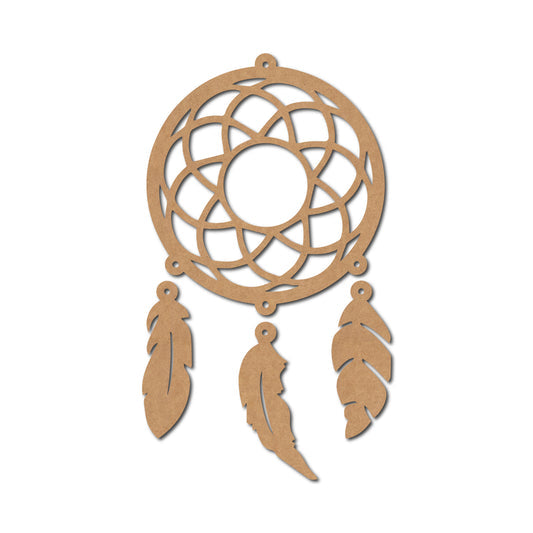 Dream Catcher Mdf Cuutout Design 2