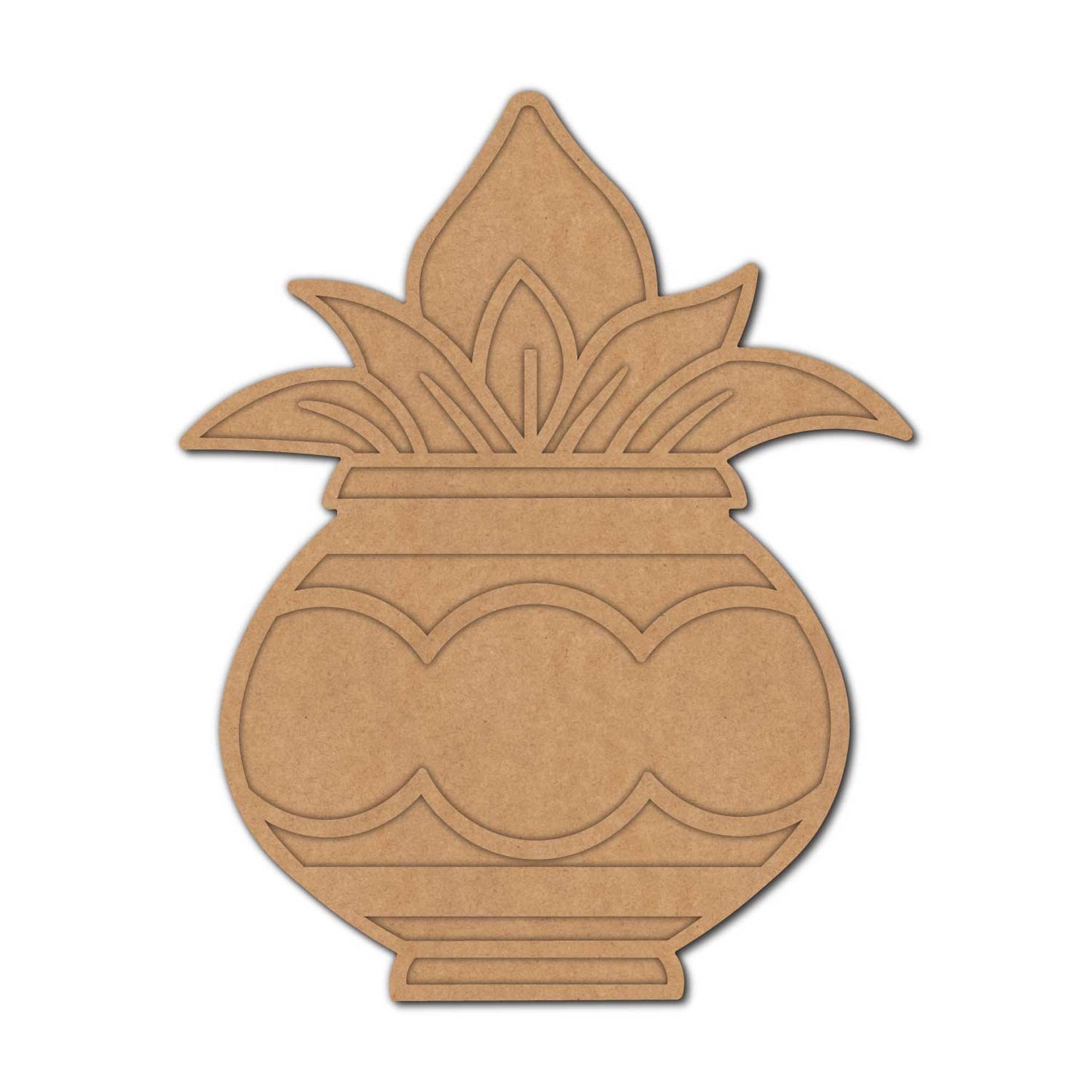 Kalash Premarked Mdf Cutouts Design 6