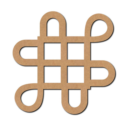 Kolam Muggu Pattern Premarked Mdf Cutouts Design 26