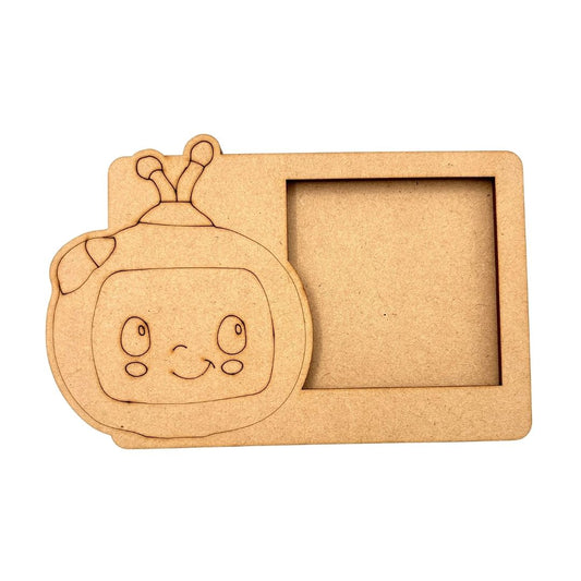 Coco Melon 3 Layered Premium MDF Photo Frame for DIY Painting & Craft-78