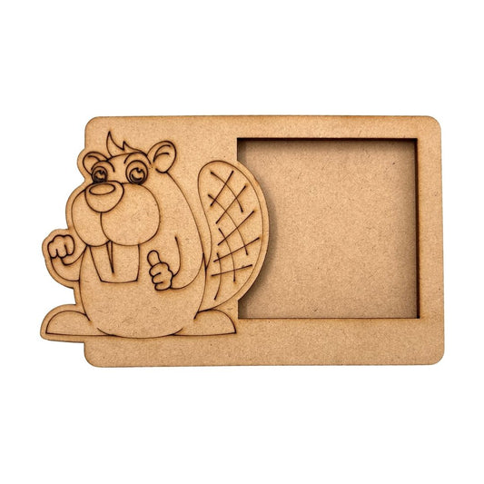 Beaver 3 Layered Premium MDF Photo Frame for DIY Painting & Craft-43