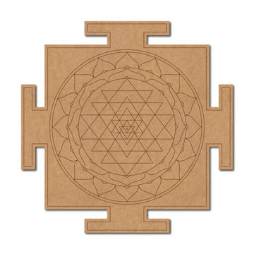 Shri Yantra Mdf Cutout Design 2