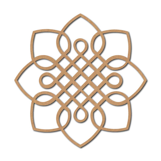 Kolam Premarked Mdf Cutouts Design 7