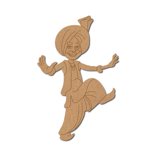 Indian Dance Form - Bhangra Design 9