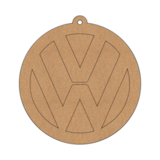 Volkswagen Logo Keyring Base Design 2