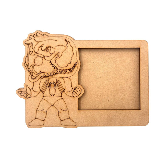 Venom Marvel  3 Layered Premium MDF Photo Frame for DIY Painting & Craft-81