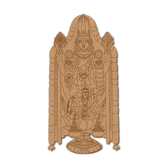 Shrinathji Premarked Mdf Cutout Design 11