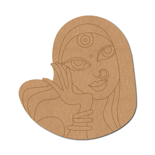 Rajasthani Premarked Mdf Cutouts Design 10