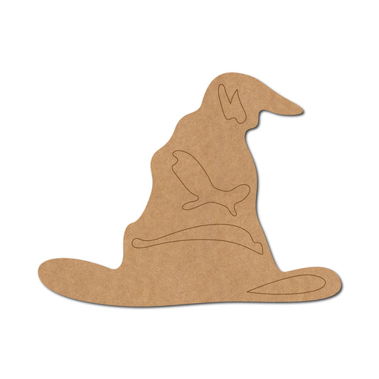 Accessories- Sorting Hat Harry Potter Premarked Mdf Cutouts Design 9