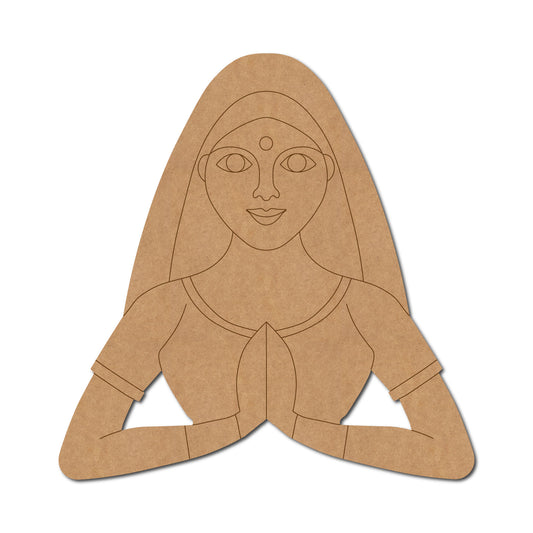 Rajasthani Premarked Mdf Cutouts Design 6