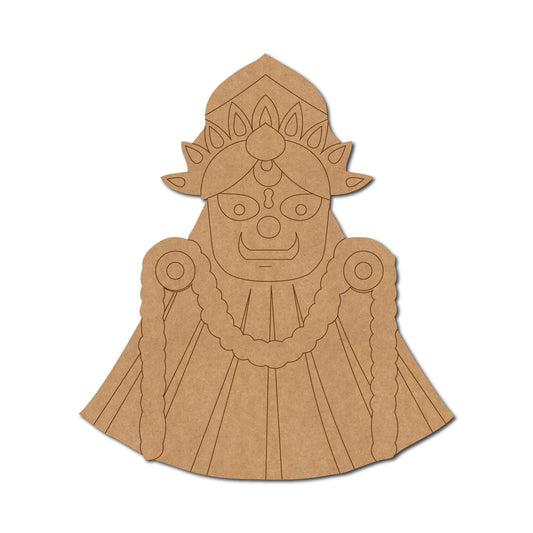 Jagannath ji pre marked mdf cutout design 2