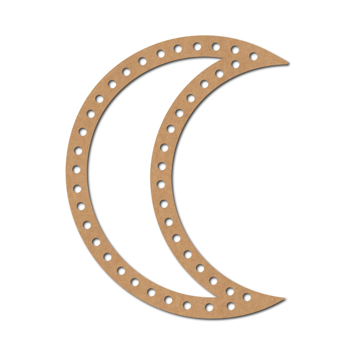 Macrame Base Moon Cutout Design 22