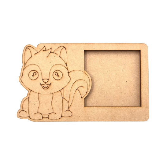 Squirrel 3 Layered Premium MDF Photo Frame for DIY Painting & Craft-50