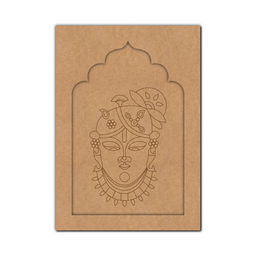 Shrinathji MDF Jharokha Cutout  Decor - 73