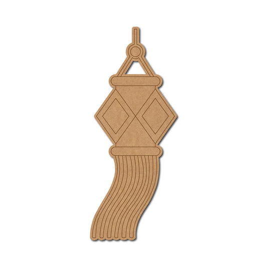 Diwali Lantern Pre marked Mdf Cutout Design 10