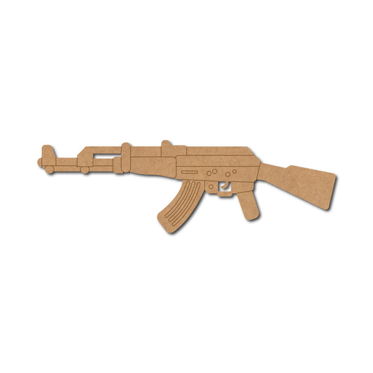 Weapons/Guns pre marked Mdf Cutout Design 14