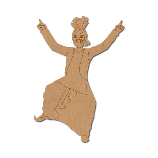 Indian Dance Form - Bhangra Design 12