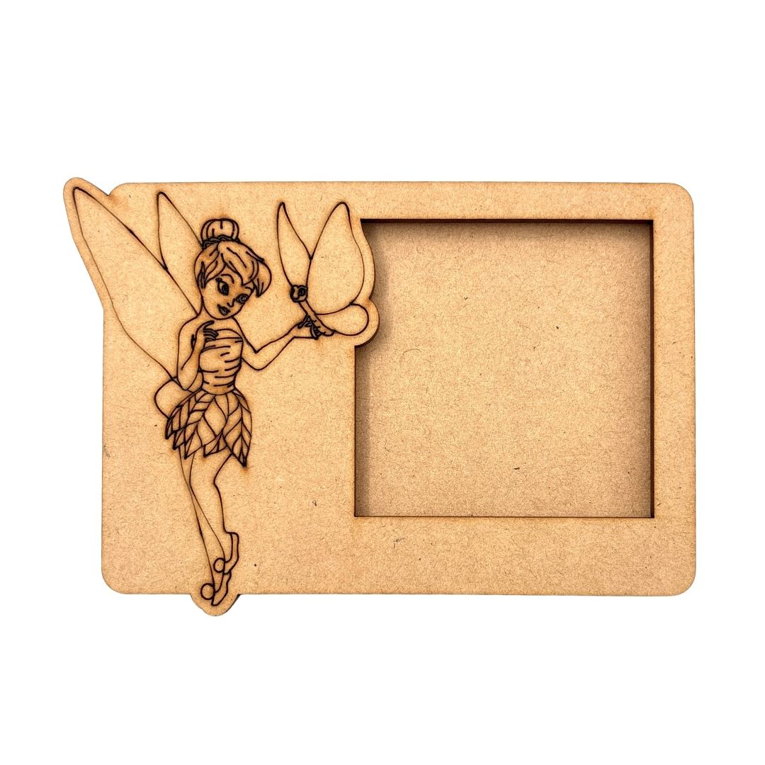 Fairy 3 Layered Premium MDF Photo Frame for DIY Painting & Craft-139