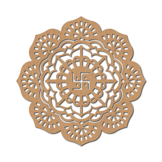 Swastik Premarked Mdf Cutouts Design 9