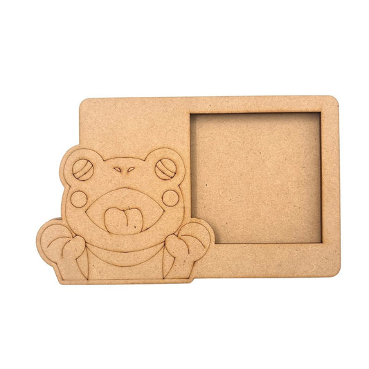 Frog 3 Layered Premium MDF Photo Frame for DIY Painting & Craft-59
