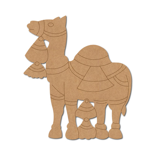Rajasthani Premarked Mdf Cutouts Design 14
