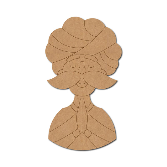 Rajasthani Premarked Mdf Cutouts Design 16