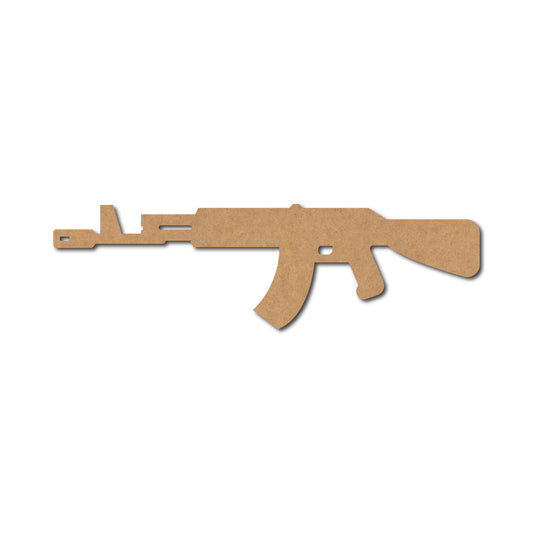 Weapons/Guns pre marked Mdf Cutout Design 1
