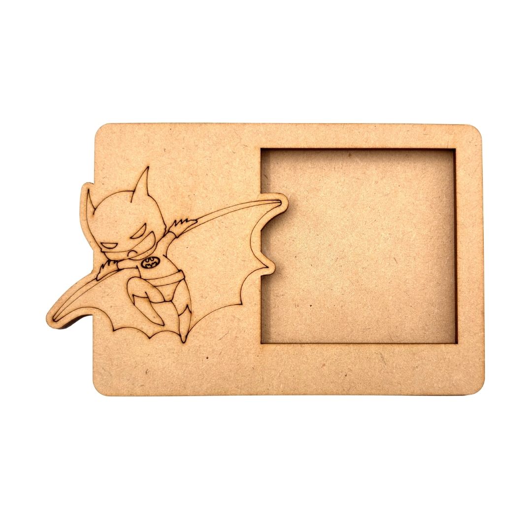Batman Layered Premium MDF Photo Frame for DIY Painting & Craft-126