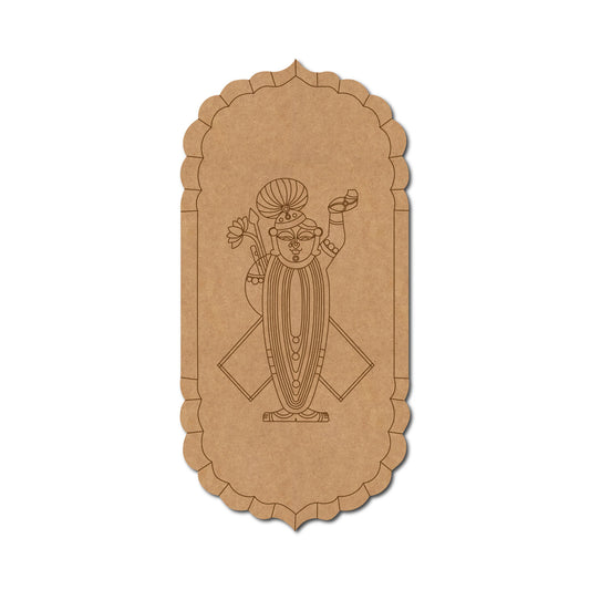 Shrinathji Premarked Mdf Cutout Design 26