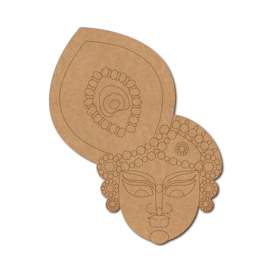 Shrinathji Premarked Mdf Cutout Design 4