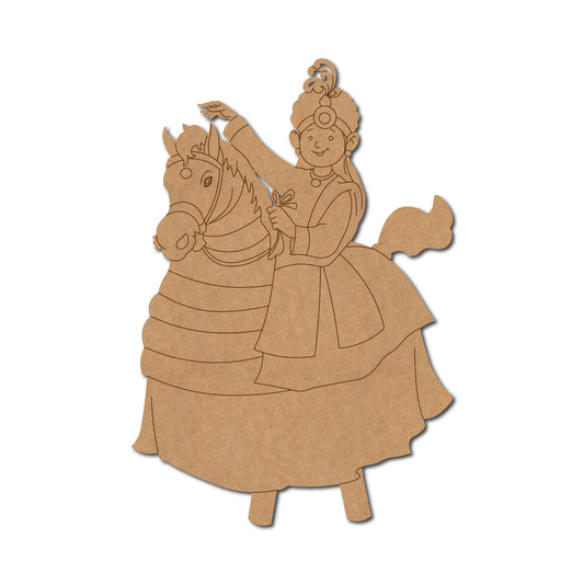 Rajasthani Premarked Mdf Cutouts Design 17