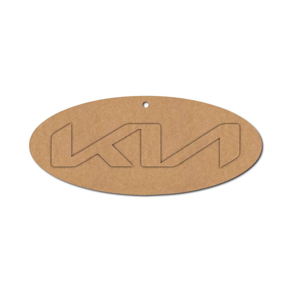 Kia Logo Keyring Base Design 4