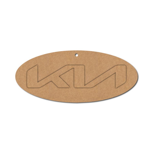 Kia Logo Keyring Base Design 4