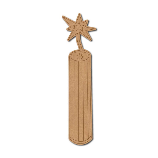 Diwali Fire Cracker Pre marked Mdf Cutout Design 11