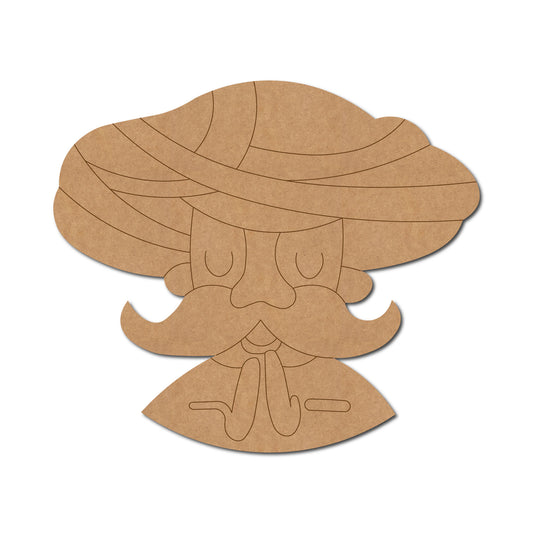 Rajasthani Premarked Mdf Cutouts Design 27