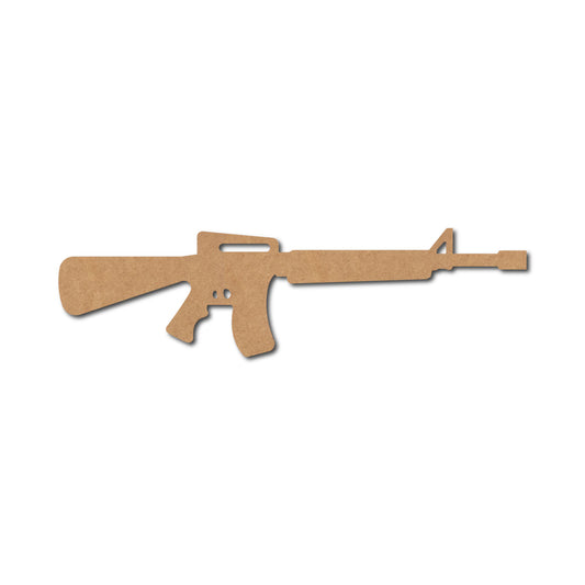 Weapons/Guns pre marked Mdf Cutout Design 2