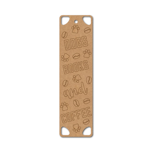 MDF Bookmark – 5 x 1.75 Inch | Pine MDF