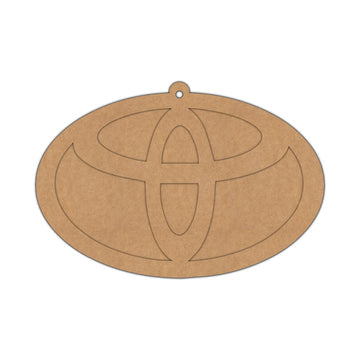 Toyota Logo Keyring Base Design 1